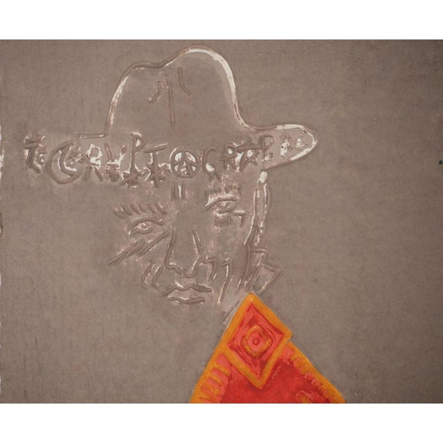 Jacques Villeglé, The Ironists, Original Aquatint For Sale - Image 8 of 9