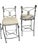 Set of 4 Vintage Napoleon III Rope Twist & Tassel Designer Stools For Sale - Image 9 of 11