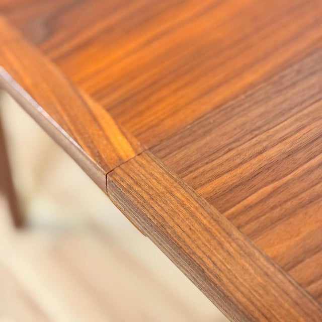 Oval Dining Table in Walnut, Sweden, 1950-1960s For Sale - Image 6 of 9