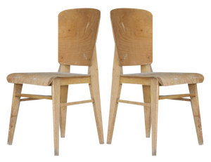 Set of Chairs by Jean Prouvé, 1941