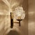 Vintage Glass and Brass Sconces, 1970, Set of 2 For Sale - Image 15 of 18