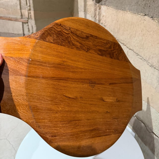 Mid-Century Modern Dansk Designs Serving Tray by Jens Quistgaard Viking Handles Mid Century Modern For Sale - Image 3 of 6