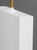 Wood Minimalist White Painted Wood Table Lamps, Pair For Sale - Image 7 of 8