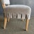 Not Yet Made - Made To Order Reese Slip Covered Dining Chair in Belgian Linen Flax For Sale - Image 5 of 7