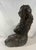 Mid-Century Modern "Seated Female"— Bronze-Finish Plaster Sculpture, Herbert Simon 1965 For Sale - Image 3 of 5