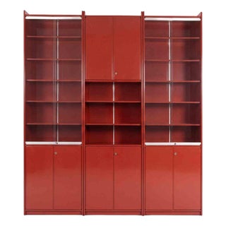 Vintage 4 Module Olinto Bookshelf by Kazuhide Takahama, 1970s For Sale