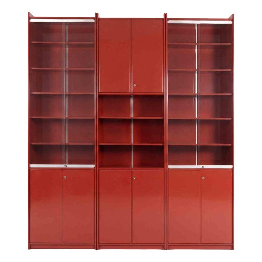 Vintage 4 Module Olinto Bookshelf by Kazuhide Takahama, 1970s For Sale