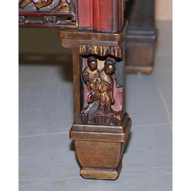 Chinese Marble Top Coffee Table For Sale - Image 13 of 18