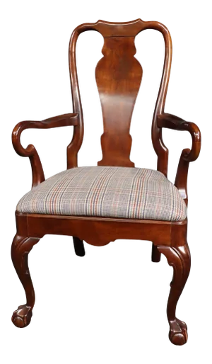 Henredon Salem Chippendale Cherry Armchair