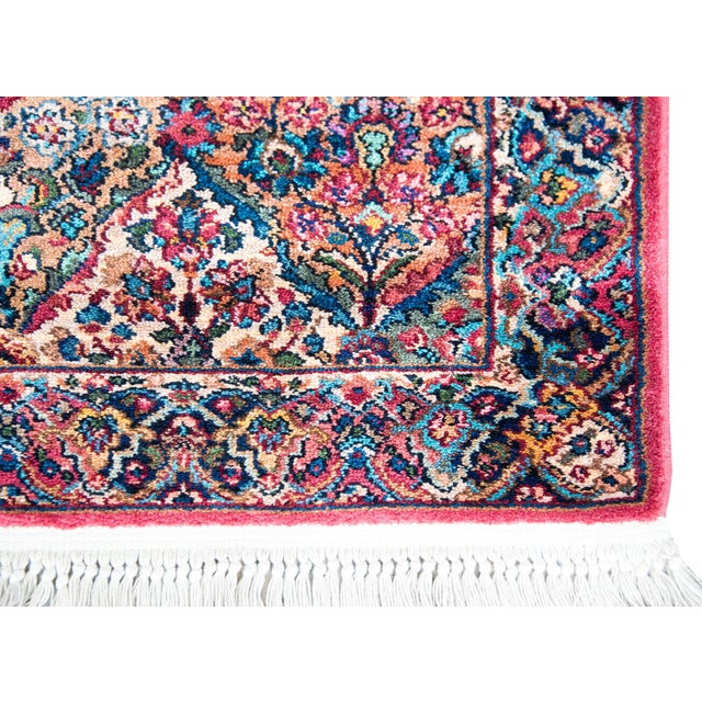 American Vintage Karistan Kirman-Style Runner For Sale - Image 3 of 15