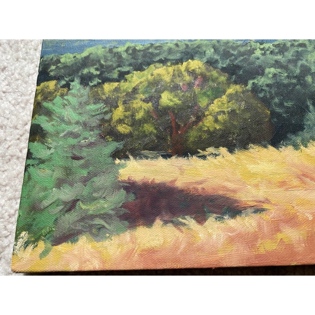 Wood “Konocti From the East” - Original Painting by Steven Guy Bilodeau For Sale - Image 7 of 10