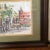 Engraving "Rue Du Tresor Quebec" by Claude Roy Signed Hand-Colored For Sale - Image 10 of 13