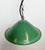 1950s Industrial Green Enamel Factory Pendant Lamp, 1950s For Sale - Image 5 of 16