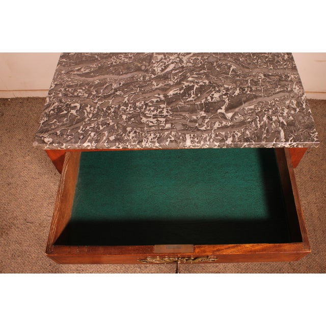 Small Empire Style Commode in Mahogany For Sale - Image 10 of 12