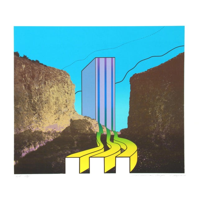 Modern Charles Magistro, Great American Canyon, Serigraph For Sale - Image 3 of 3