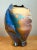 Vintage Abstract Drip Glaze Ceramic Vase For Sale - Image 11 of 12
