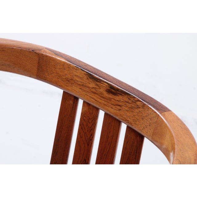 Dinner Chairs by Illum Wrapsø, Denmark, 1960s, Set of 4 For Sale - Image 10 of 14