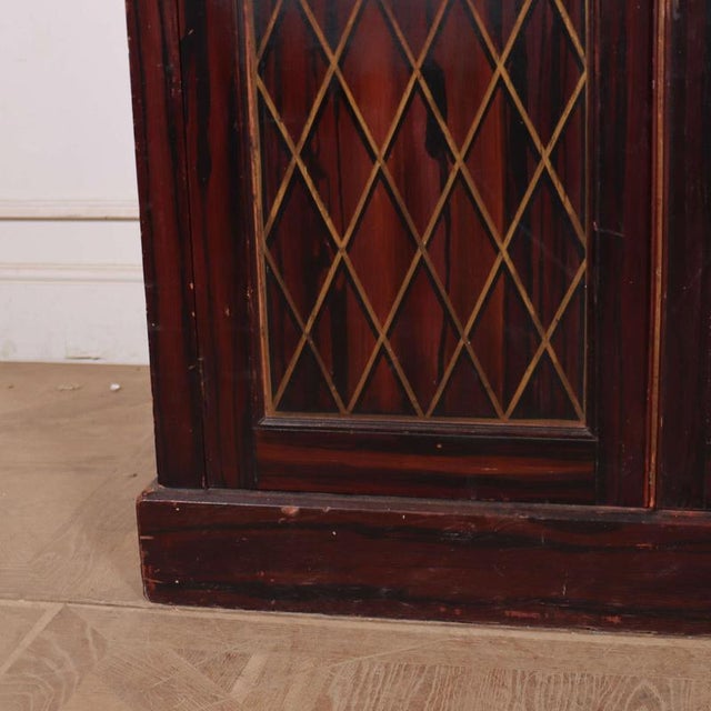 19th Century Painted Brass and Pine Cupboard For Sale - Image 6 of 9