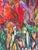 Chic and Bold Modern Abstract Painting For Sale - Image 9 of 9