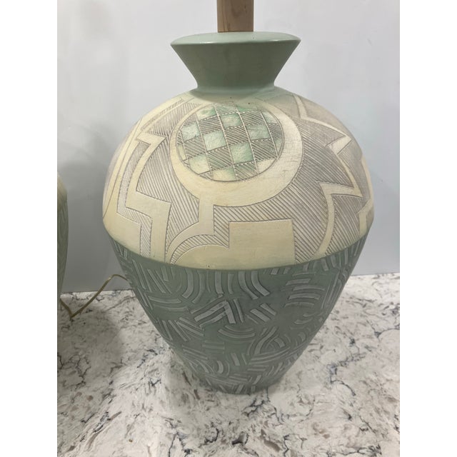 Pair of Vintage California Lamps For Sale - Image 9 of 12