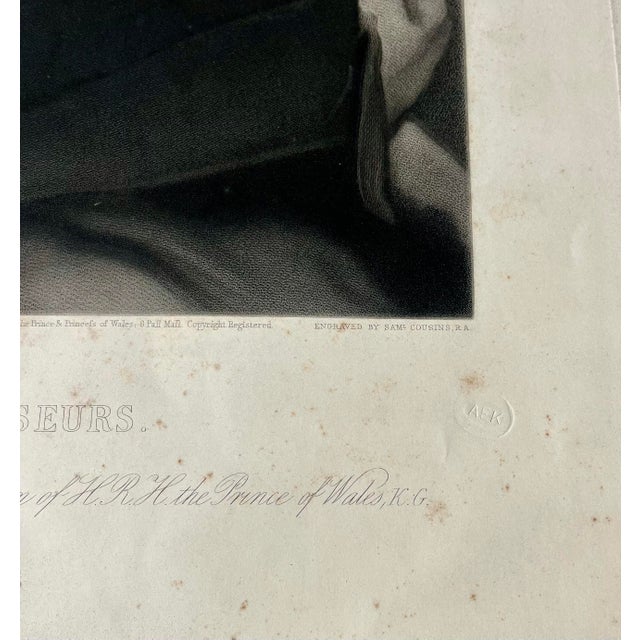 19th Century Engraving Sir Edwin Landseer “Landseer and His Connoisseur’s For Sale - Image 5 of 8