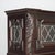Neo-Renaissance Style Ebony and Walnut Display Cabinet For Sale - Image 4 of 12