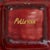 French Gilt + Crimson Ceramic Tray by Georges Pelletier, 1970s For Sale In Chicago - Image 6 of 6