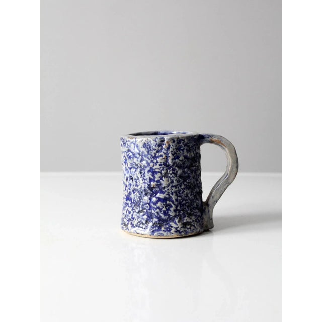 Vintage Studio Pottery Mug For Sale - Image 4 of 12