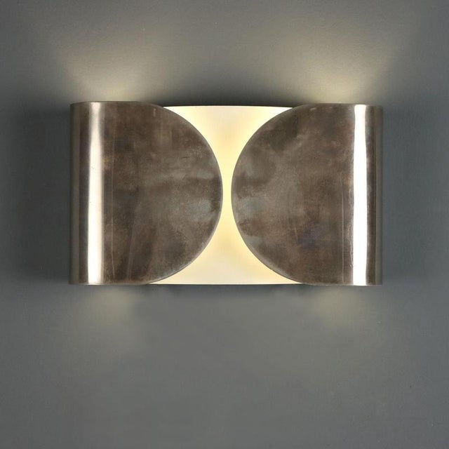 Vintage Foglio Wall Lamp by Tobia Scarpa for Flos, 1980s For Sale - Image 9 of 9