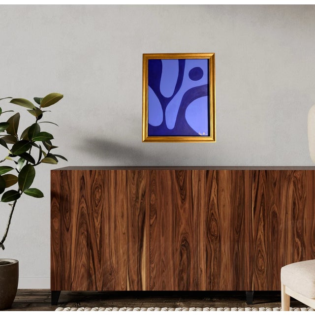 Contemporary Abstract Expressionist Painting by Bryan Boomershine Framed For Sale In Palm Springs - Image 6 of 6
