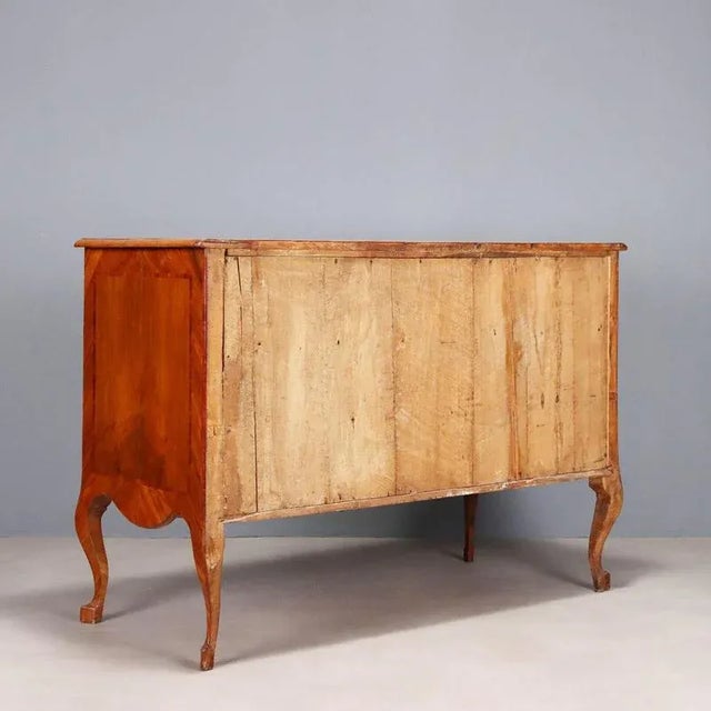 Neoclassical Three-Drawer Chest of Drawers For Sale - Image 9 of 10