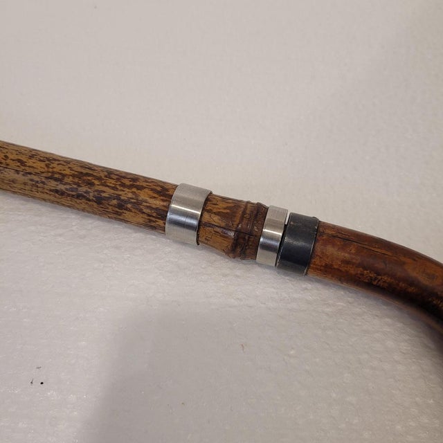 Bamboo Walking Stick with Horse, 1930s For Sale - Image 16 of 18