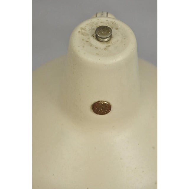 Mid 20th Century Vintage Acme Lite Beige Mid Century Modern Retro Adjustable Gooseneck Desk Lamp For Sale - Image 5 of 12