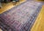 Antique Oversized Persian Manchester Kashan Rug, Hand-Knotted Wool, Floral Pattern, 10x20, Burgundy & Blue For Sale - Image 11 of 18