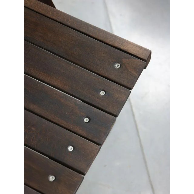 Vintage Trieste Folding Chair by Aldo Jacober for Bazzani For Sale - Image 11 of 18