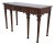 Maitland Smith Chippendale Style 3 Drawer Mahogany Server Console For Sale