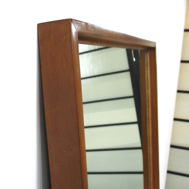 Mid-Century Modern Paul McCobb Planner Group Wall Mirror For Sale - Image 3 of 10