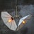 Art Deco Brass and White Stained Opaline Glass Pendant Lamp For Sale - Image 6 of 10