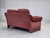 Scandinavian 2-Seater Sofa in Pink Furniture Velour, 1980s For Sale - Image 6 of 17