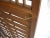 Brown Reticulated Teak Screen With Shelves For Sale - Image 8 of 10