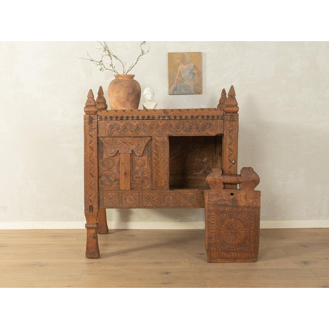 Antique Swat Valley Bridal Chest For Sale - Image 3 of 11