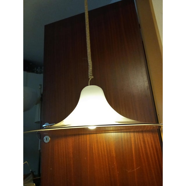 1970s Murano Glass Pendant Lamp by Renato Toso for Leucos, 1970s For Sale - Image 5 of 10