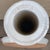 Alabaster Vintage American Made White Glazed Terracotta Column Pedestal Bird Bath For Sale - Image 8 of 12