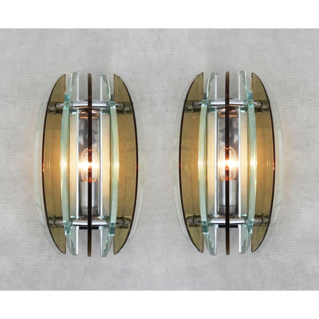 Wall Lights from Veca, Italy, 1970s, Set of 2 For Sale - Image 11 of 13