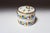 Art Deco German Art Deco Ceramic and Brass Biscuit Tin With Geometric Motif For Sale - Image 3 of 18