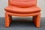Series 5 Lounge Chairs in Cognac Orange Leather, 1970s, Set of 5 For Sale - Image 4 of 18