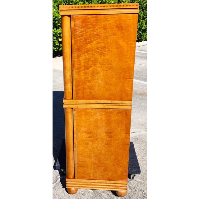 Hickory White 1980s Hickory White Biedermeier Dresser From Genesis Collection For Sale - Image 4 of 17