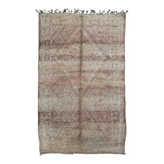 Vintage Berber Rug - 9.8 X 6.6 Ft For Sale