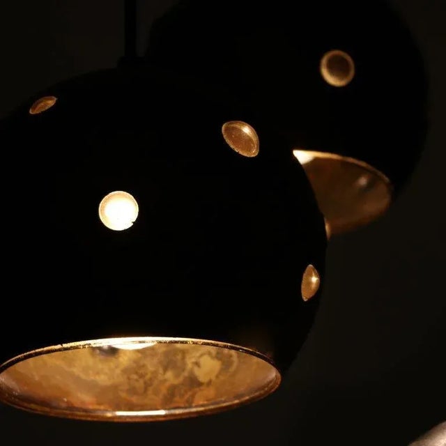 Copper Copper Hanging Lamp from Peill & Putzler, Germany, 1960s For Sale - Image 8 of 12