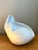 Vintage White Ceramic Sculptural Bowl For Sale - Image 11 of 12